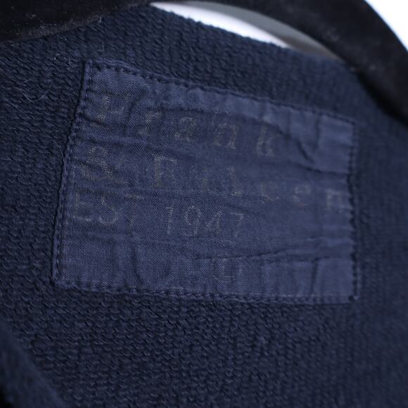 FRANK & EILEEN Effie Funnel Neck Capelet Sweatshirt Black Long Sleeve Women's L - Picture 11 of 13